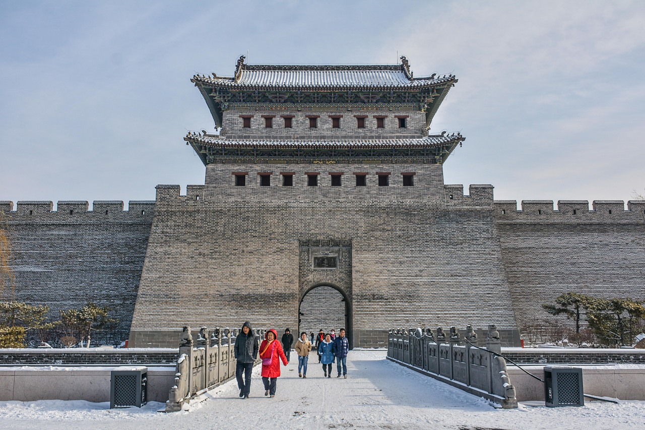 雪后的大同古城墙（图ZMTg3ODUzNjQ4） - 风光摄影 - 站酷设计师三味8674原创素材 - 站酷ZCOOL