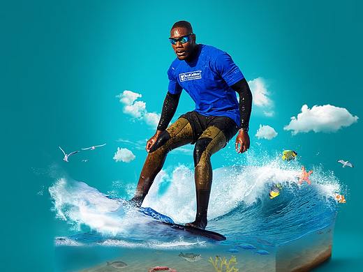 冲浪（个人主页-ZMzAxODc4Mjg=） - 海报 - 站酷设计师肖大哒达原创素材 - 站酷ZCOOL