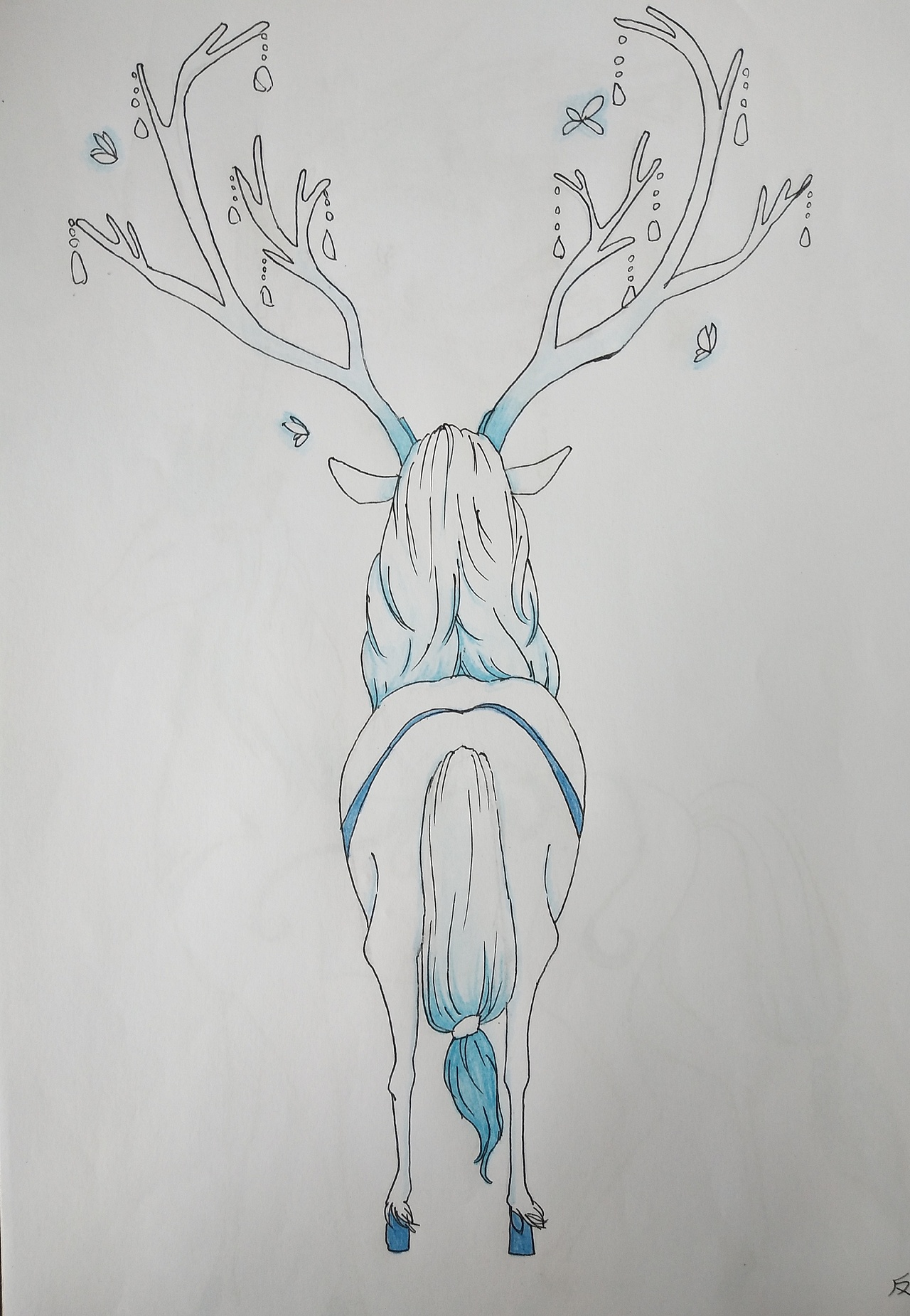 夫诸山海经中最优雅的神兽