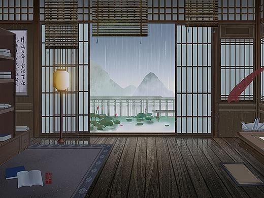 古风场景—阅览室