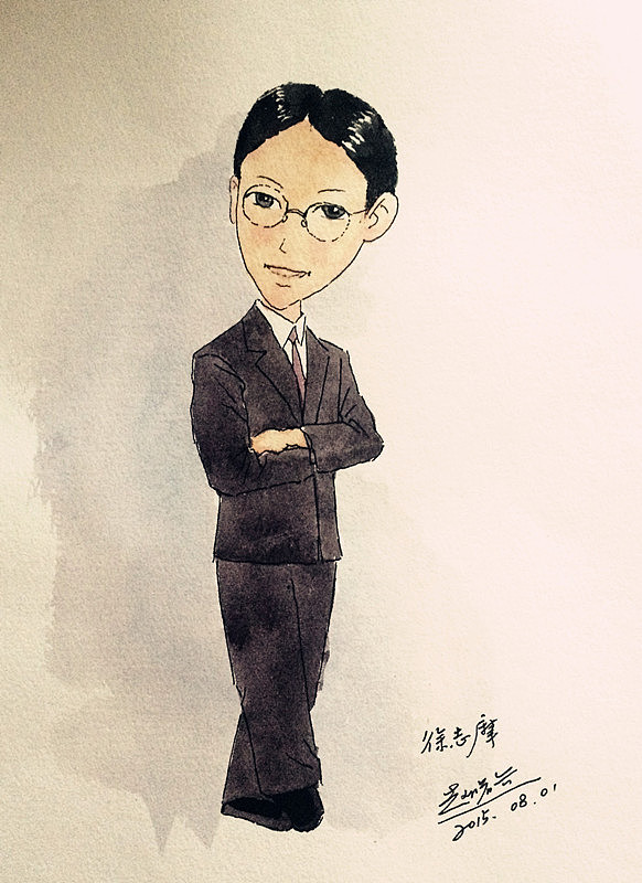 民国文艺圈的那些大佬（图ZMzIxMjg3NTY=） - 单幅漫画 - 站酷设计师zhaoshuhe123原创素材 - 站酷ZCOOL