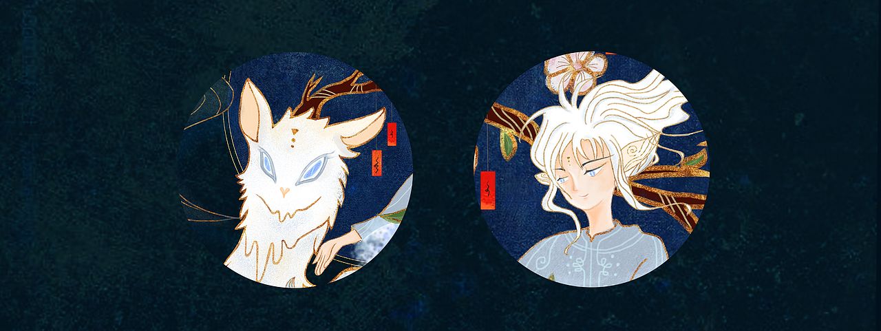 白泽精怪图（图ZMTgxNzQ5ODYw） - 其他平面 - 站酷设计师clllover原创素材 - 站酷ZCOOL