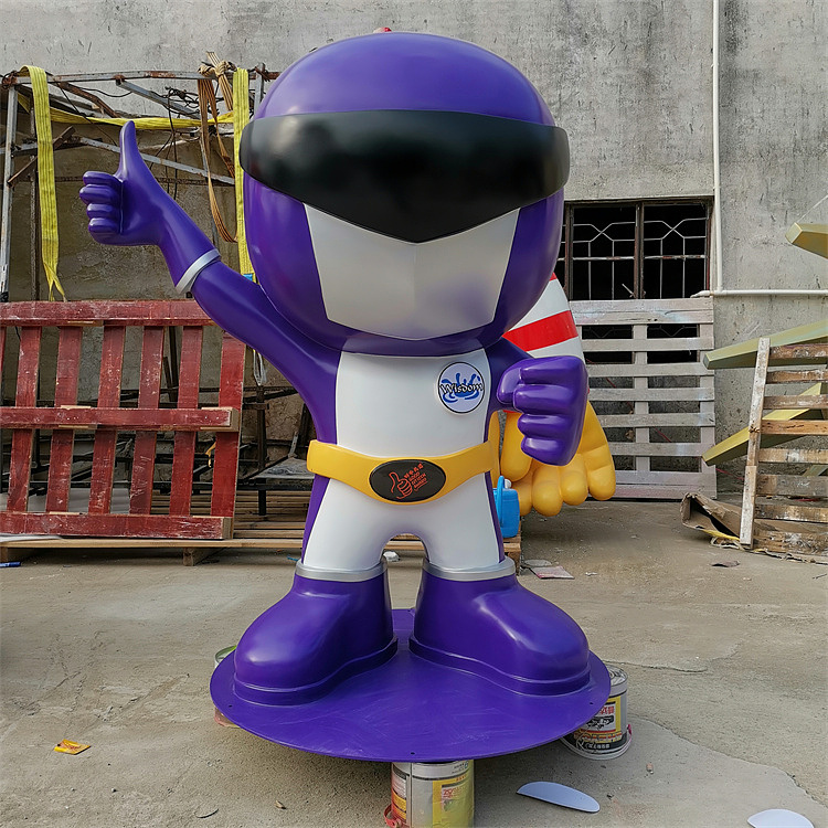 玻璃钢卡通玩偶定制吉祥物设计时尚创意原版玻纤模型