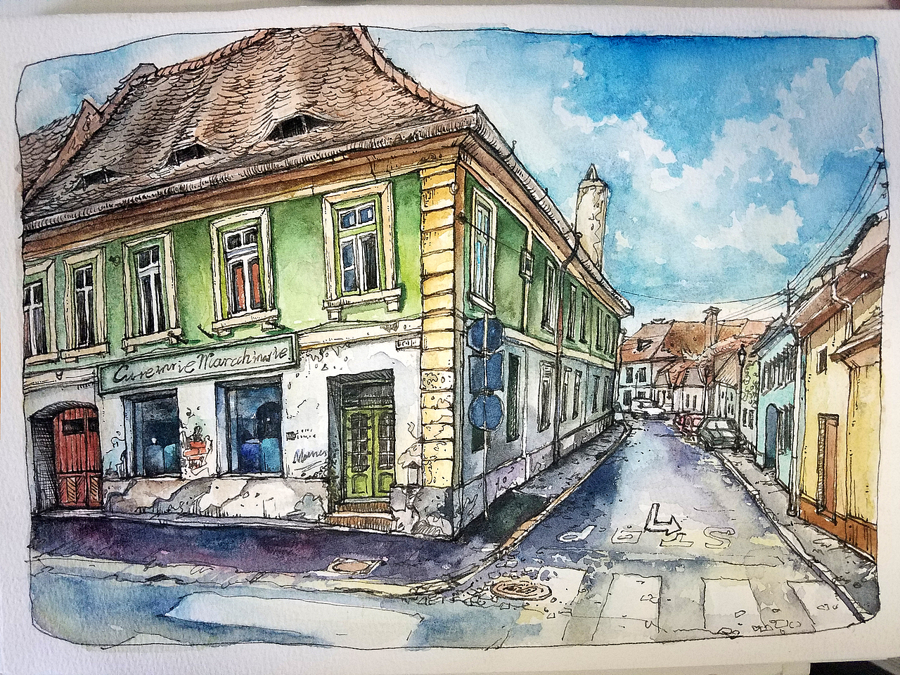 手绘水彩（图ZMTExNjg4MTgw） - 艺术插画 - 站酷设计师模式zero原创素材 - 站酷ZCOOL