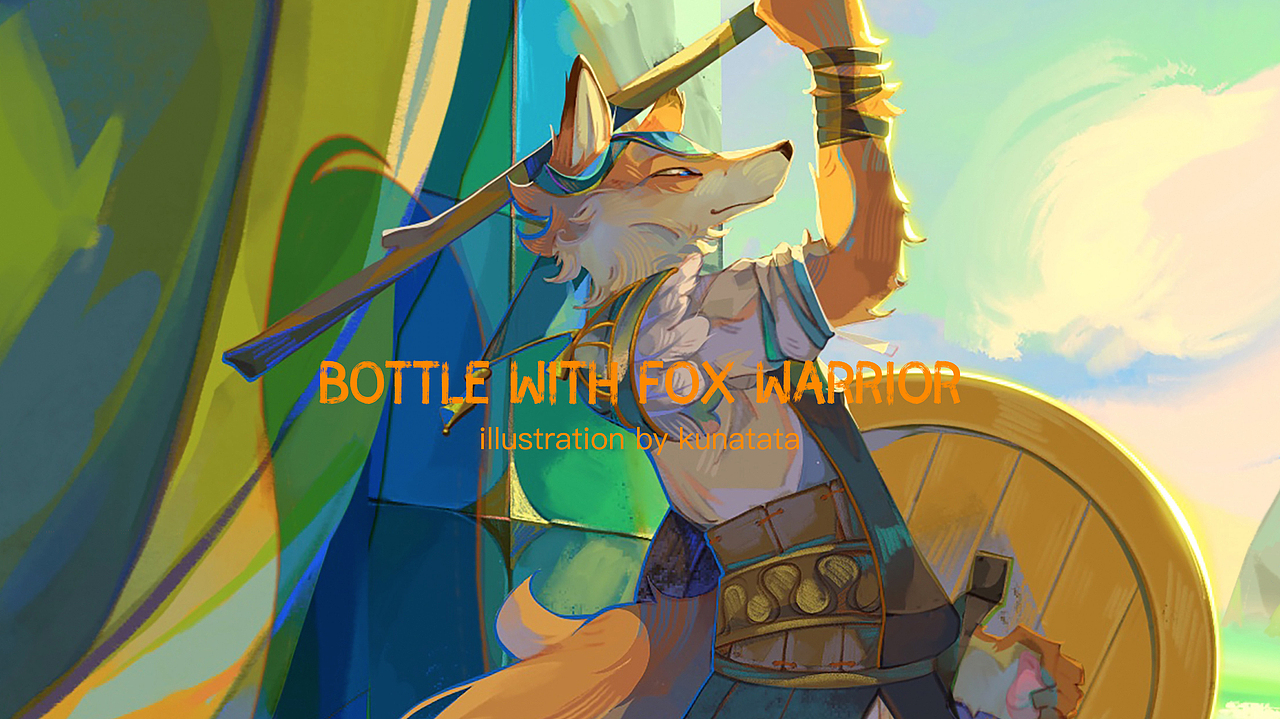 狐狸战士的陶罐（图ZMjU5MDc2NTA0） - 创作习作 - 站酷设计师KUNATATA原创素材 - 站酷ZCOOL