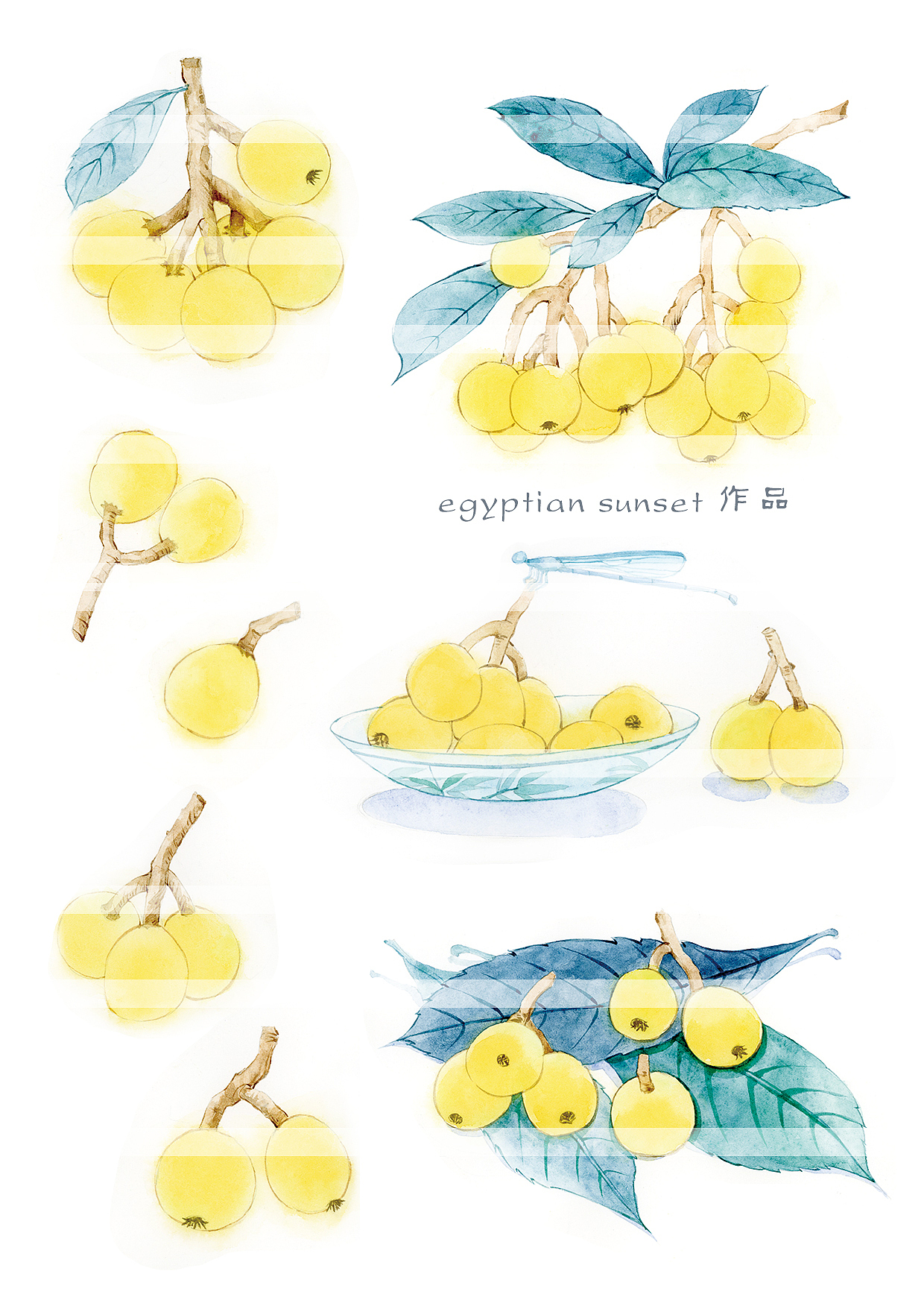 和纸胶带（图ZMjAwNTg1MDYw） - 商业插画 - 站酷设计师egyptiansunset原创素材 - 站酷ZCOOL