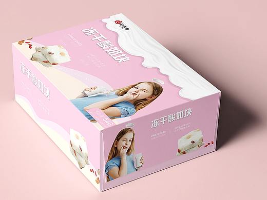 冻干酸奶包装设计
