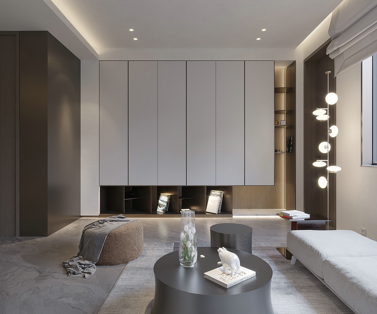 中性色系空间设计 打造别样的高级感
