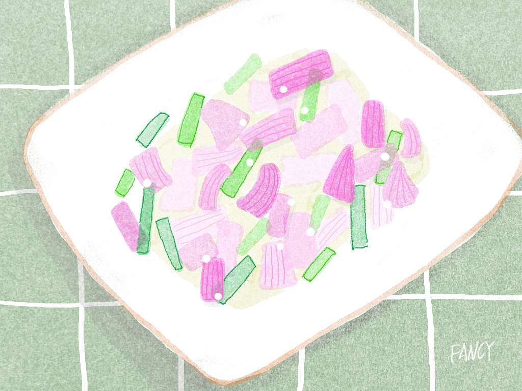吃过（图ZNTAxNDEwODA=） - 儿童插画 - 站酷设计师L番喜原创素材 - 站酷ZCOOL