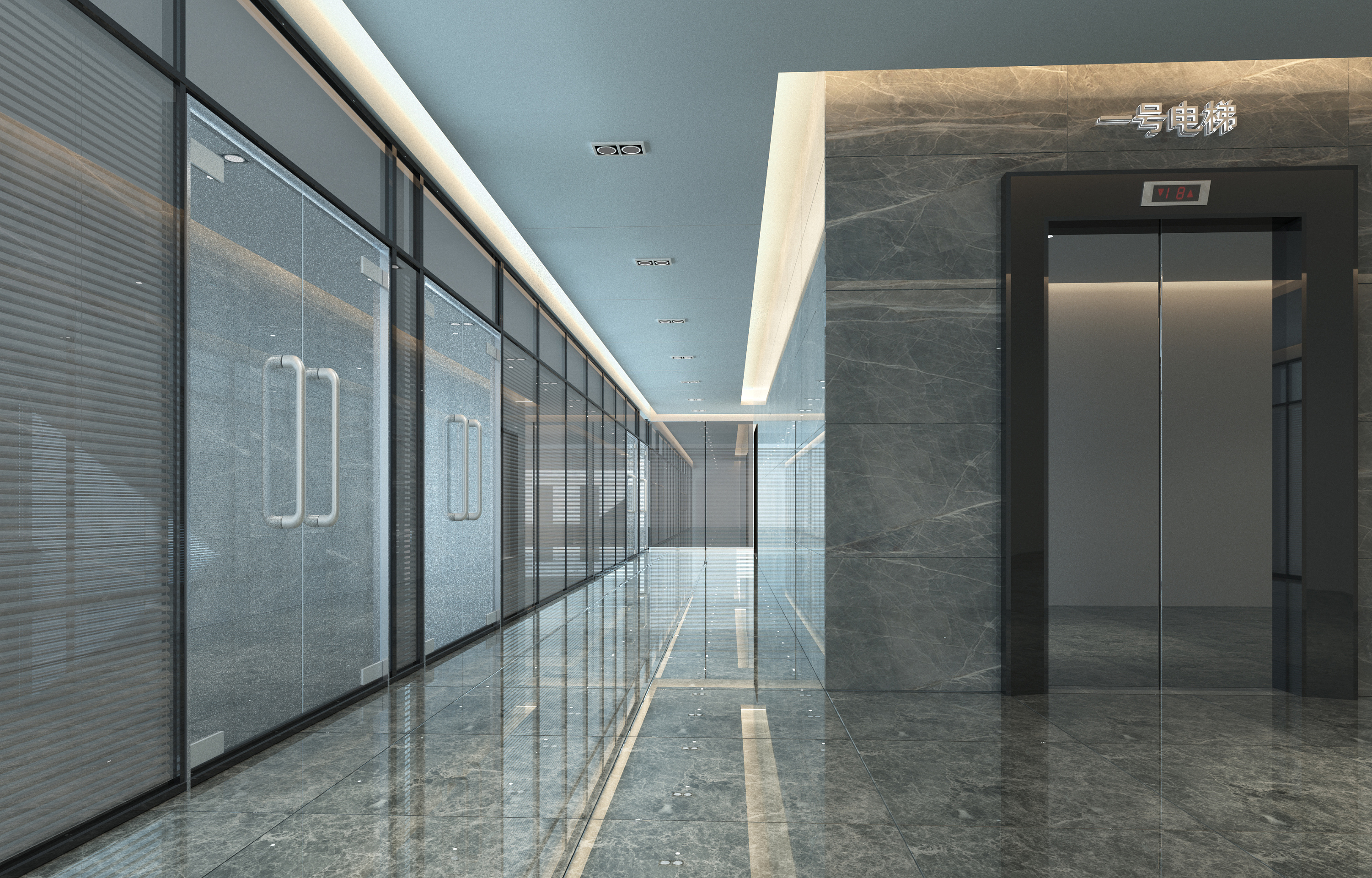 走廊|空间|室内设计|sevensevenseven - 原创作品 - 站酷 (zcool)