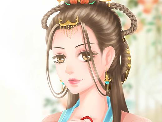 古风妹子（个人主页-ZMzE2ODk0MjA=） - 创作习作 - 站酷设计师黑猫一只原创素材 - 站酷ZCOOL