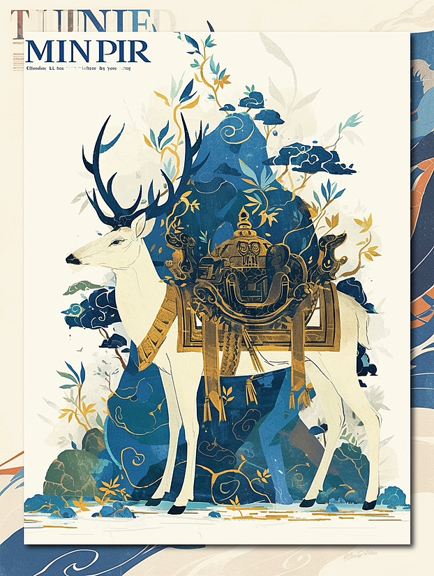 敦煌九色鹿系列