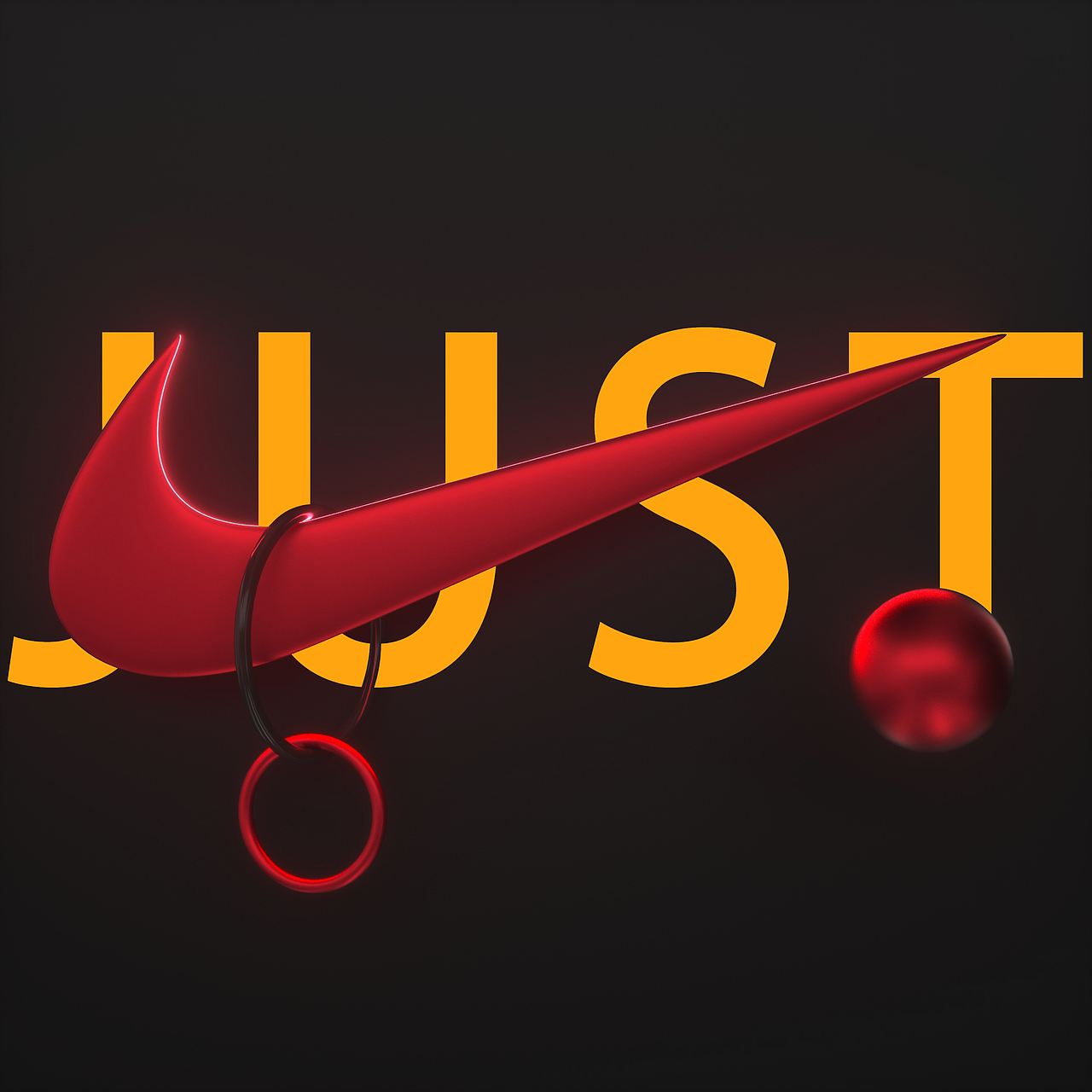 总结科技枪建模枪械渲染标签耐克c4d平面设计中国风作品信息创作时