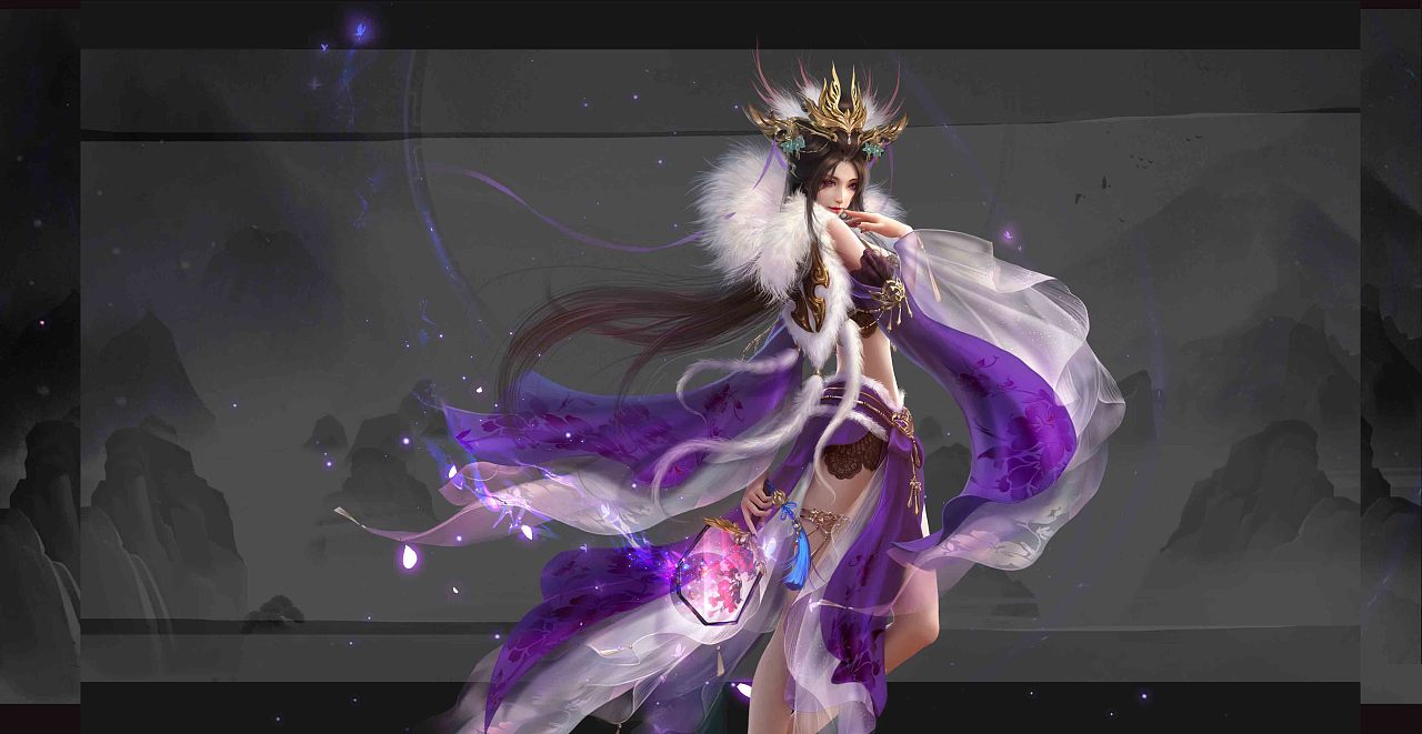 回眸一笑百媚生