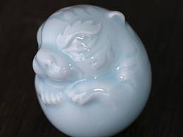 萌萌噠十二生肖憨憨景德鎮(zhèn)高溫陶瓷小擺件