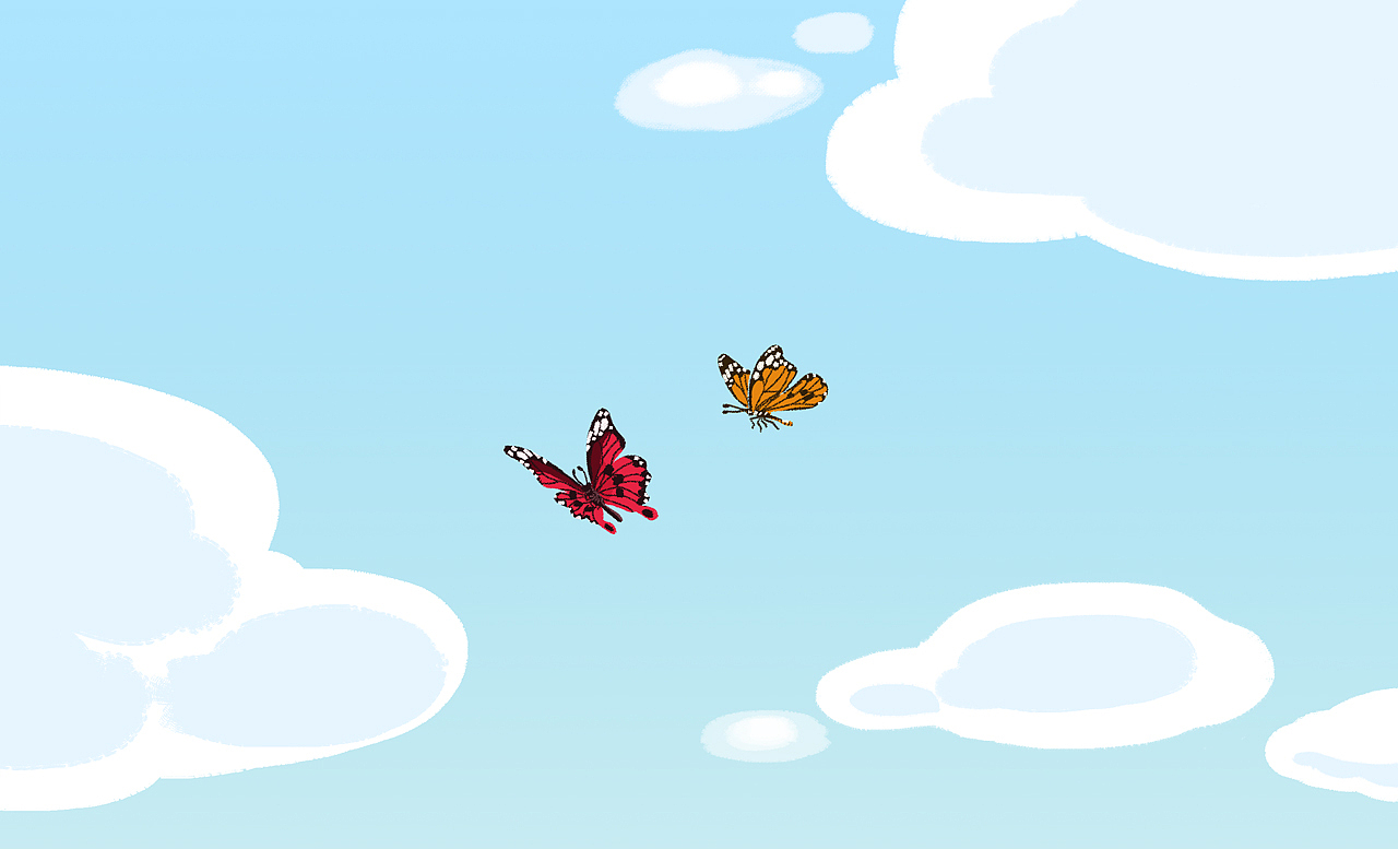 自然教育中心/自然学校/宣传插画