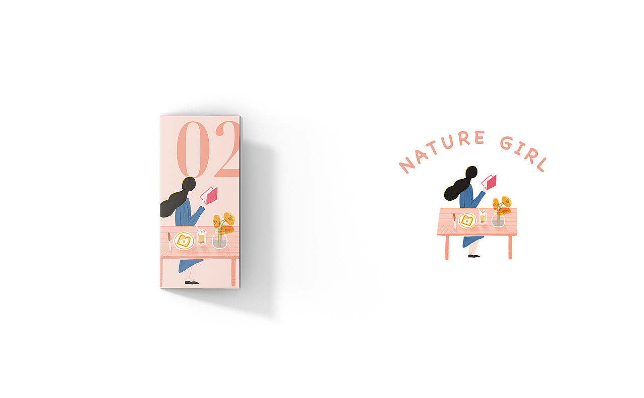 植物和女孩｜原创插画集合（图ZMjc2MDk3ODg4） - 商业插画 - 站酷设计师酒夏原创素材 - 站酷ZCOOL