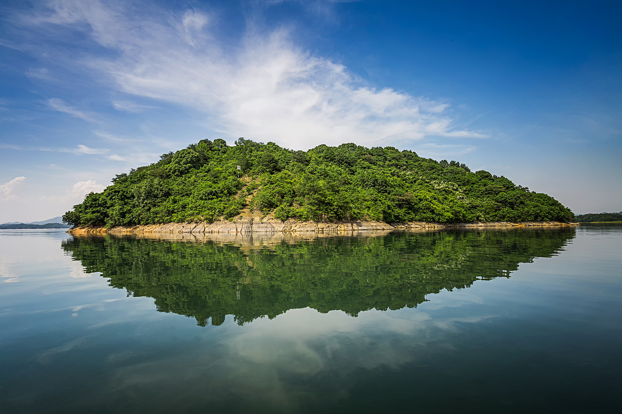 去庐山西海泛一叶扁舟 带着无人机去旅行|摄影|风光摄影|摄影师王智伟