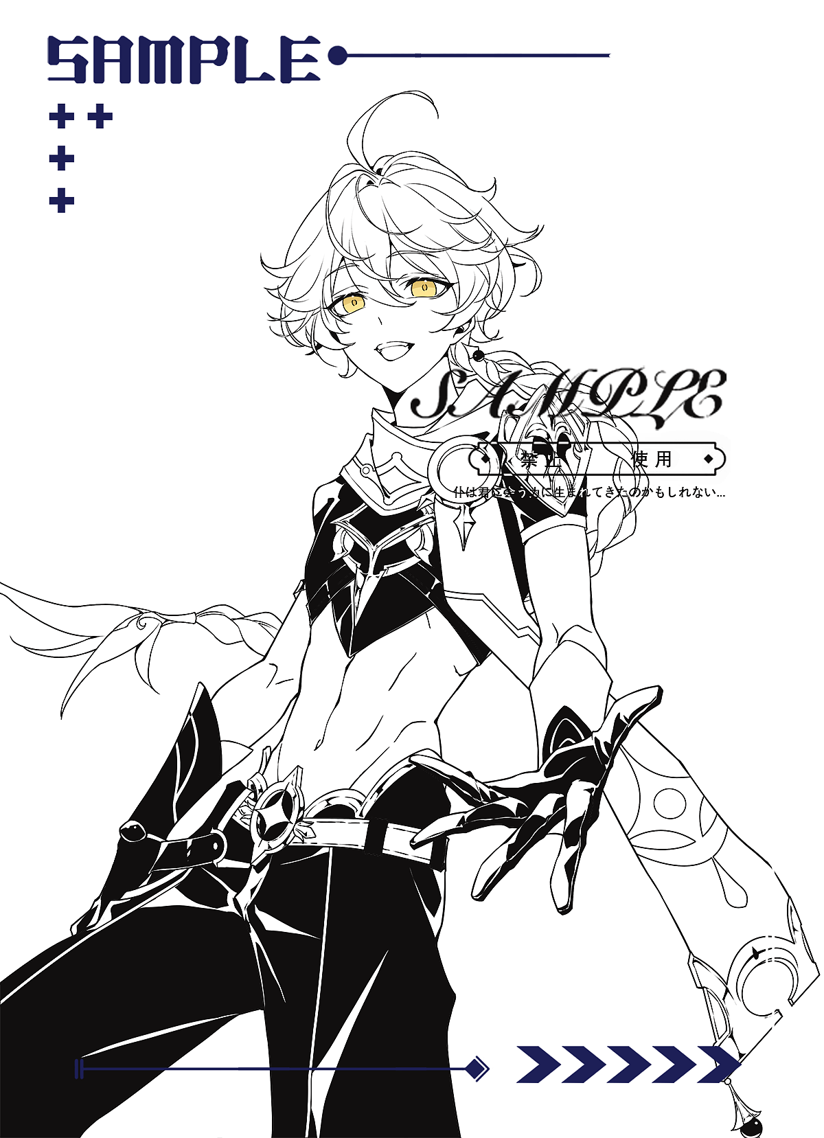 原神柄图（图ZMjg0MzQxNTEy） - 商业插画 - 站酷设计师kaworu酱原创素材 - 站酷ZCOOL