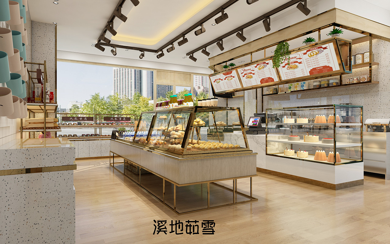 重庆创意蛋糕店装修要从这几个方面解放想象力 -「斯戴特工装」