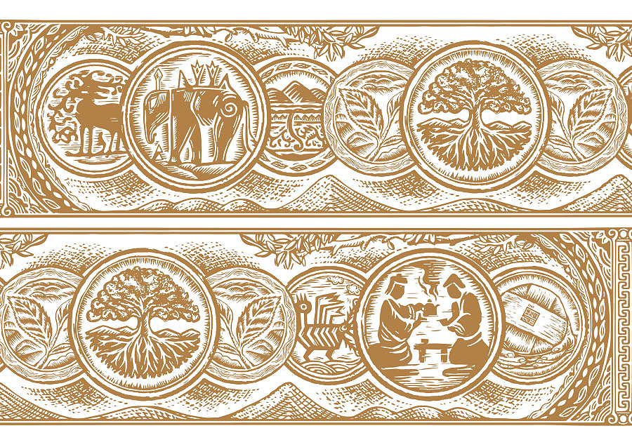 上行设计/臻友会古树茶