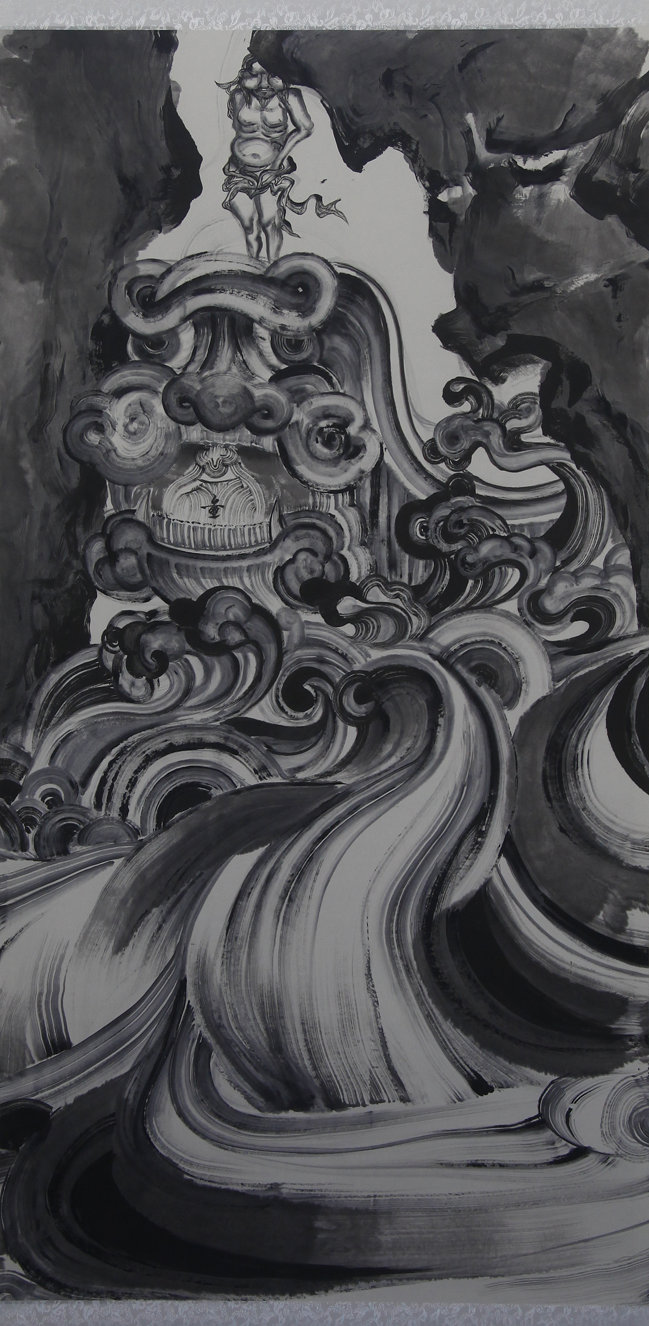 水墨作品（图ZOTk1Nzk1NTI=） - 绘画 - 站酷设计师朱敬一原创素材 - 站酷ZCOOL