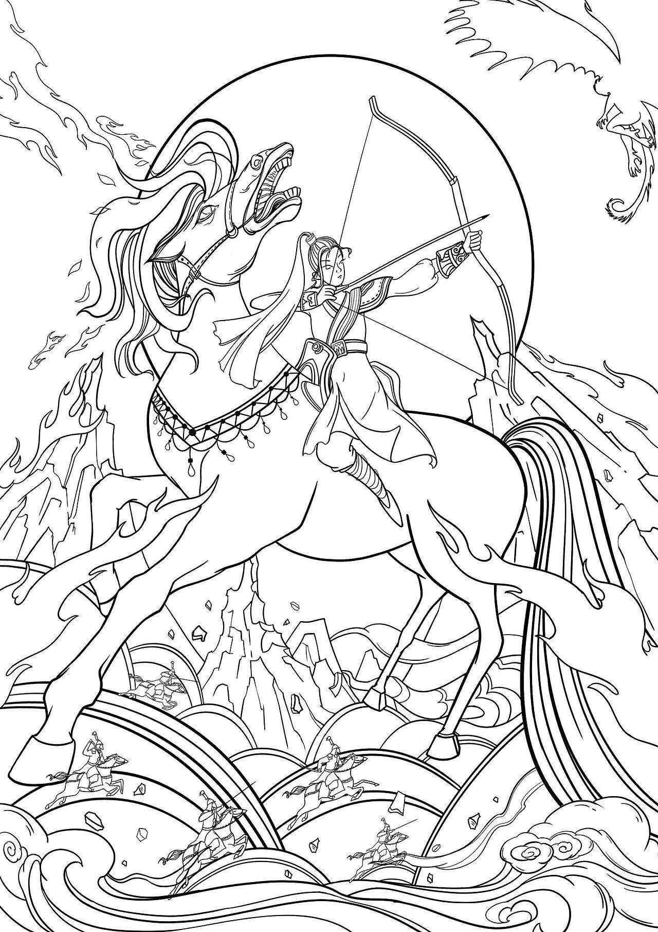 十二生肖-马（图ZMjE1Mzg5NzI4） - 商业插画 - 站酷设计师0o_o0原创素材 - 站酷ZCOOL