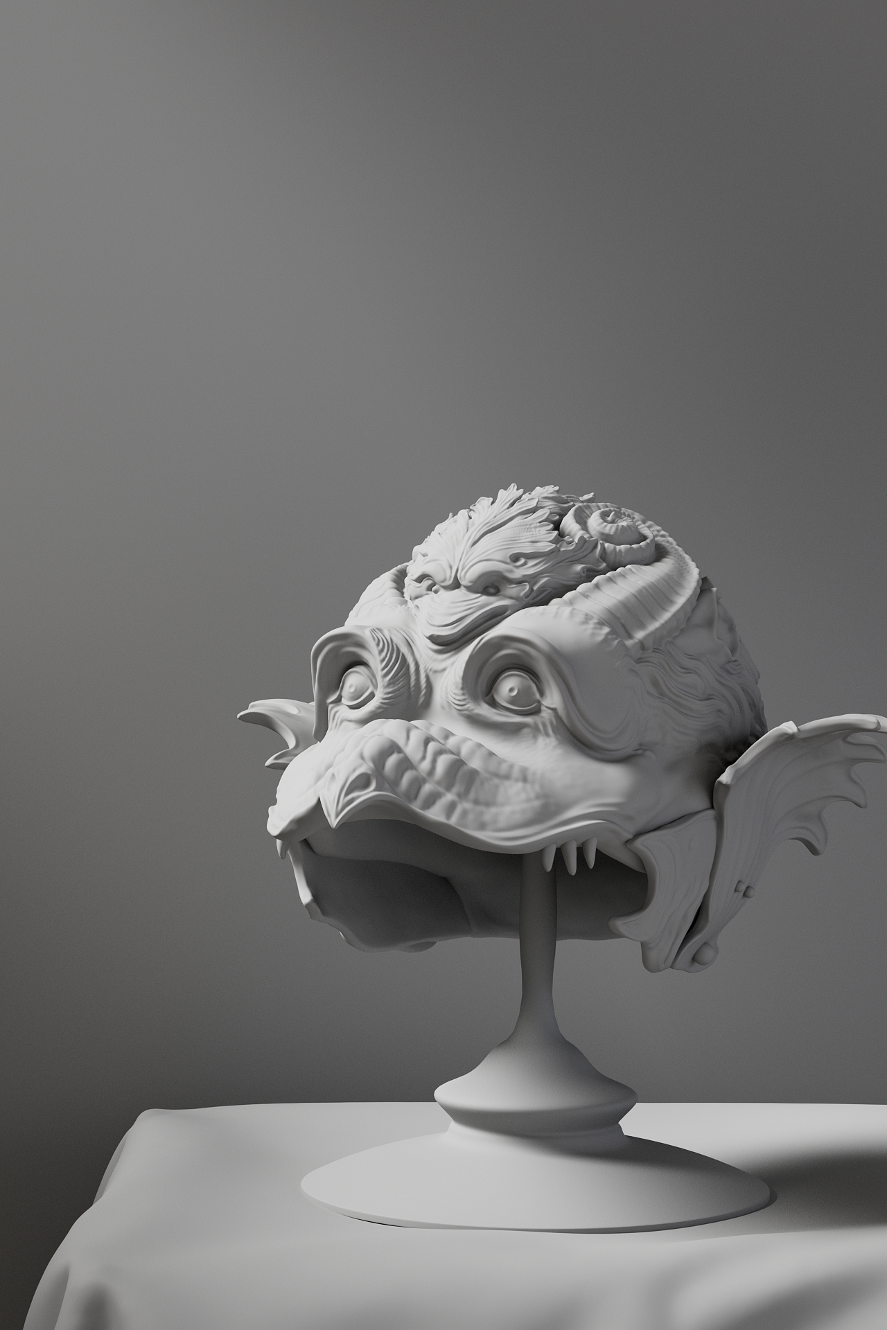 中世纪头盔雕刻练习（图ZMzAzMzY0NzQw） - 动画/影视 - 站酷设计师Weslie_Sison原创素材 - 站酷ZCOOL