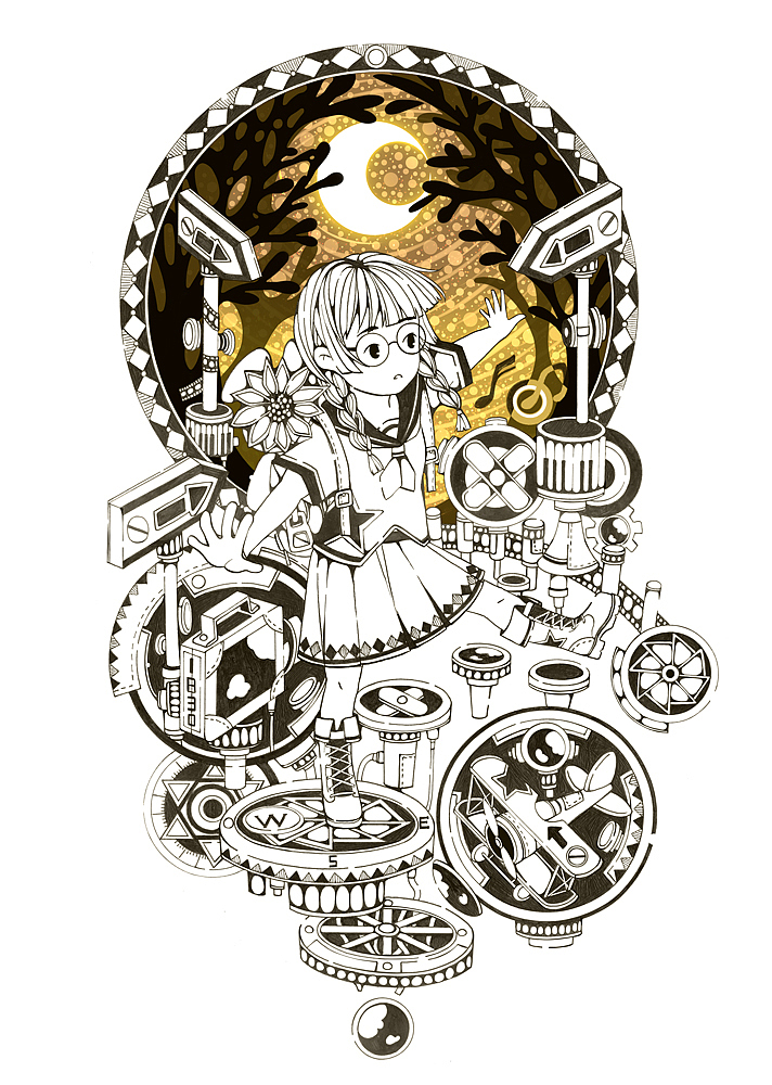 蒸汽朋克插画集5蒸汽街的秘密（图ZOTI5MDA3MDA=） - 艺术插画 - 站酷设计师HAIM原创素材 - 站酷ZCOOL