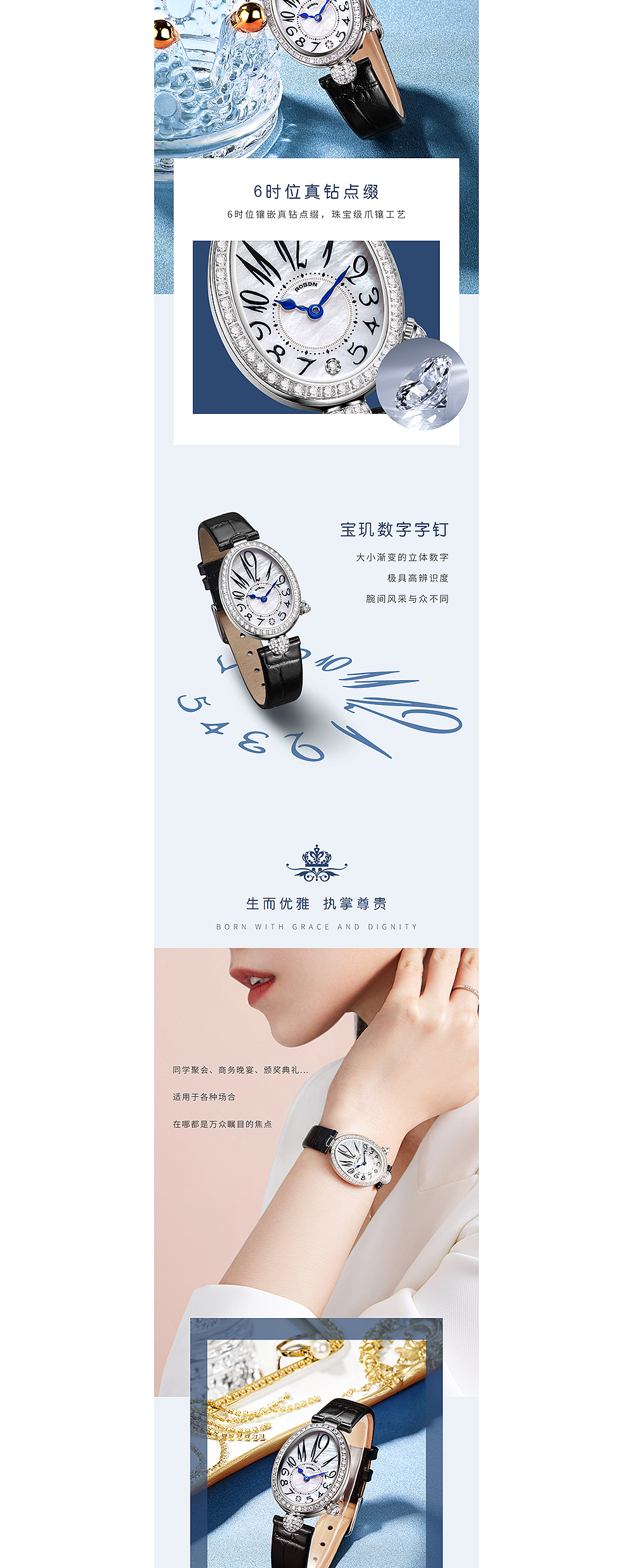 手表新品——电商详情页设计