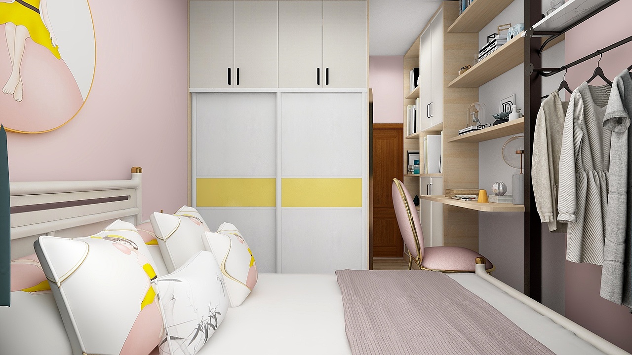 120㎡三室二厅简约经典设计案例分享