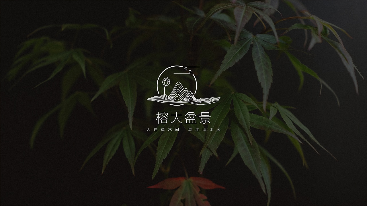 榕大盆景logo设计