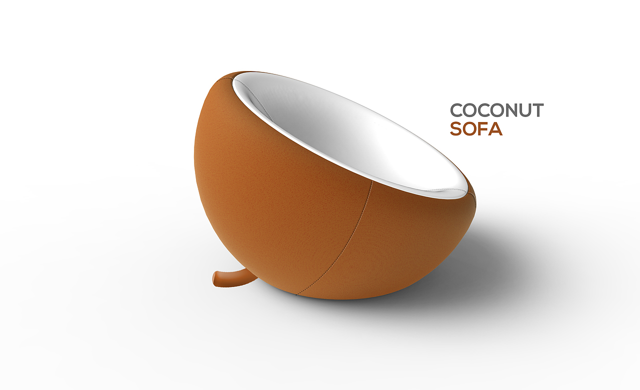 coconut sofa（图ZNTM0NDUzNTI=） - 生活用品 - 站酷设计师yulydesign原创素材 - 站酷ZCOOL