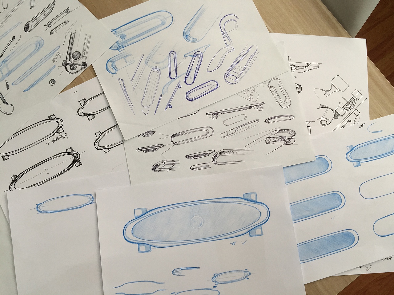 电动滑板设计-设计过程（图ZMTg5ODcyOTcy） - 交通工具 - 站酷设计师李铁彬原创素材 - 站酷ZCOOL