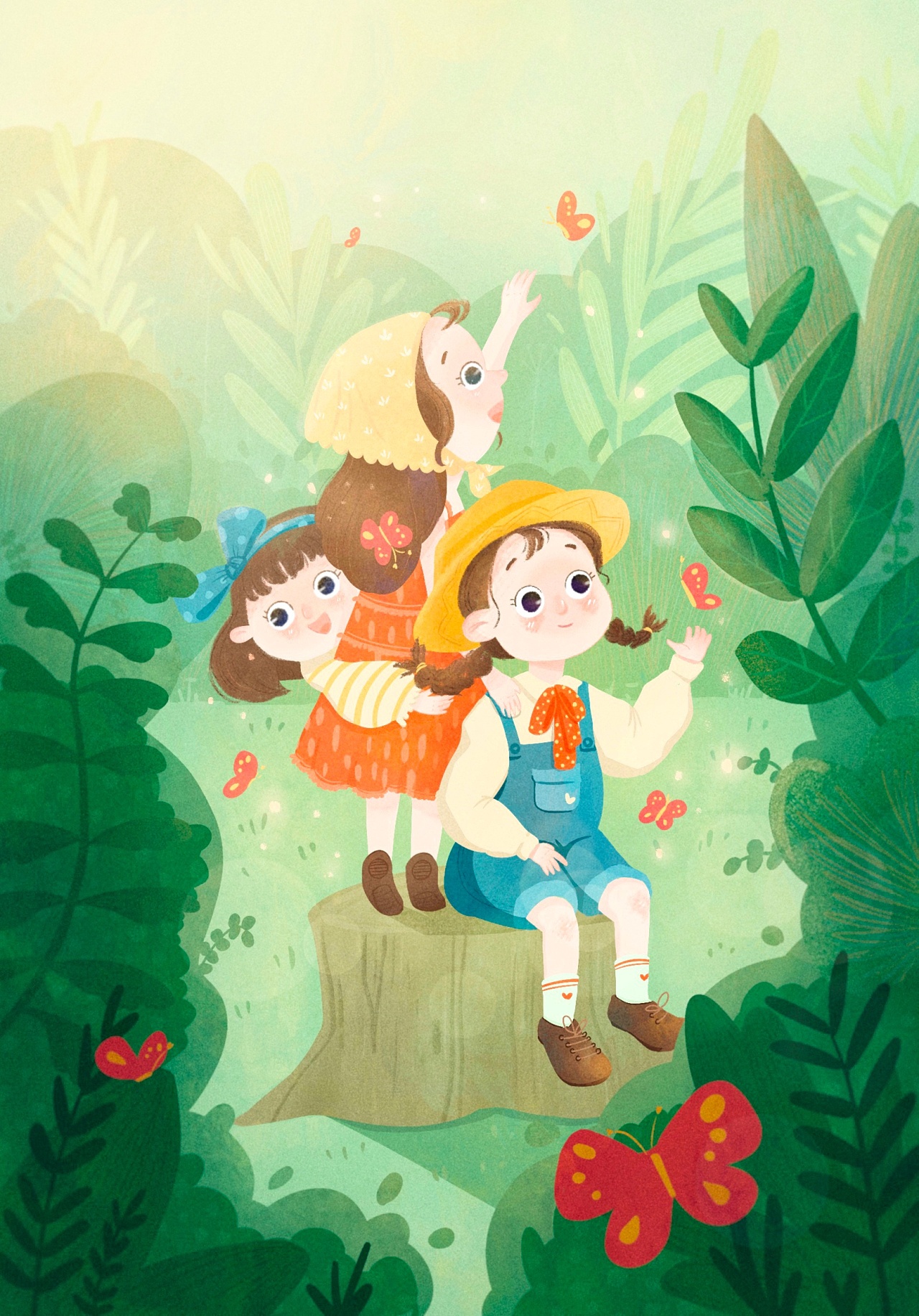 my best friends story|插画|儿童插画|椰波珍树 - 原创作品 - 站酷