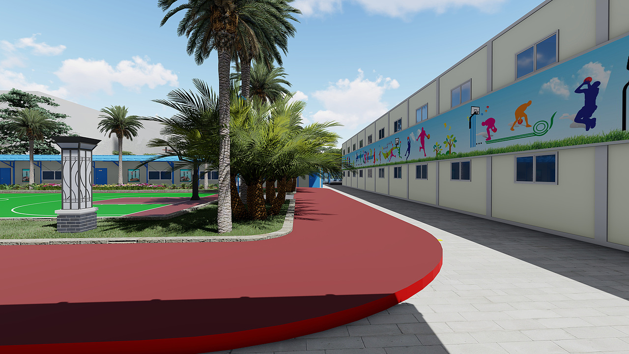 一组工地项目部效果图（图ZMjE1ODU2MzQ4） - 其他三维 - 站酷设计师无峰原创素材 - 站酷ZCOOL