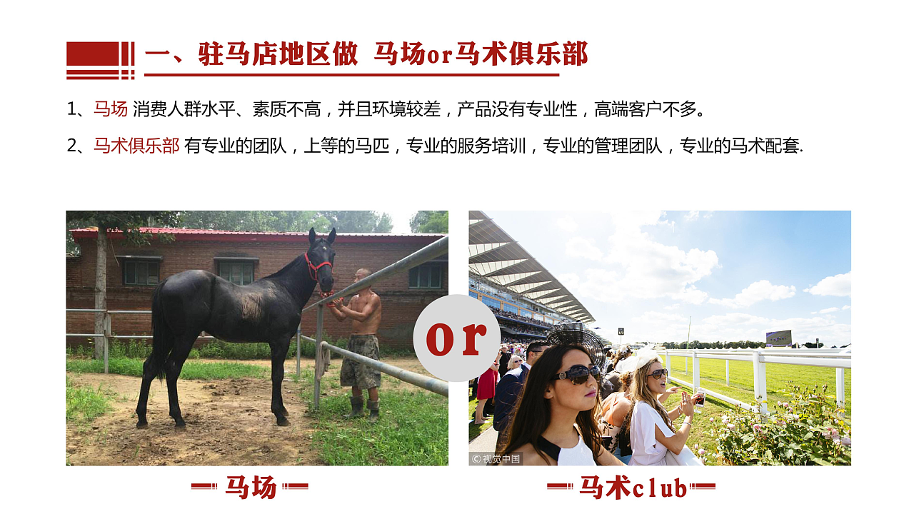 马术俱乐部提案