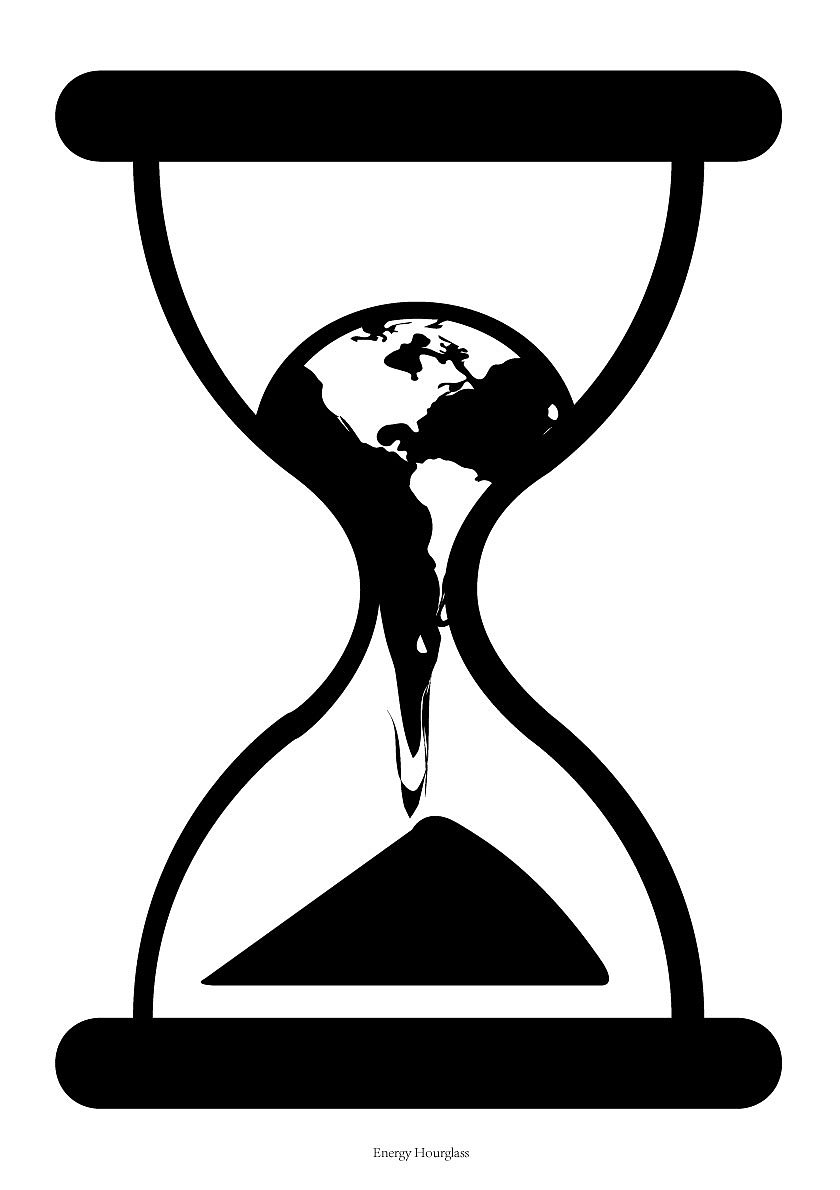 关于地球能源的创意图形