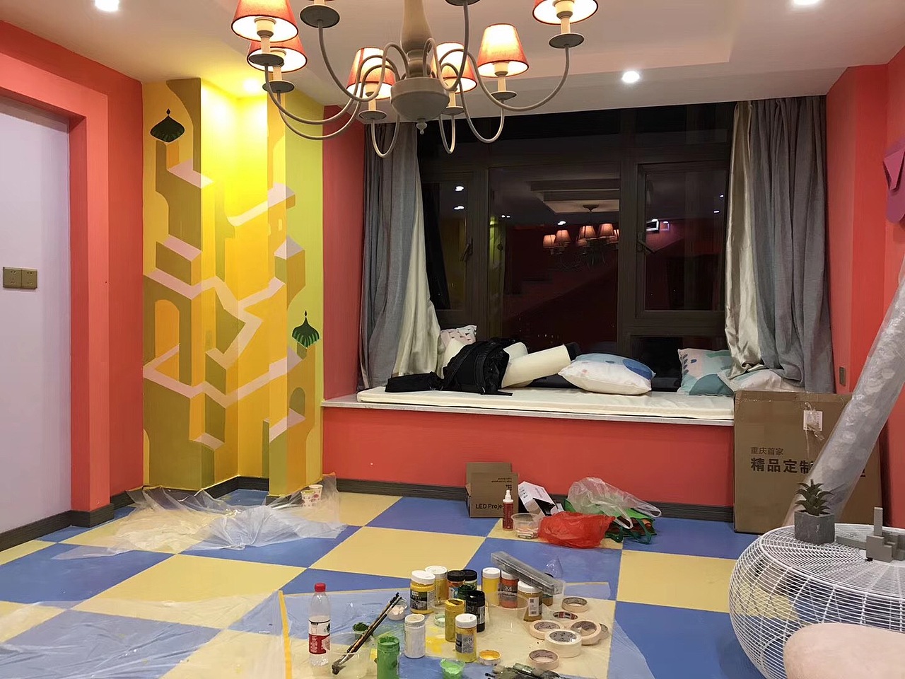 重庆墙绘壁画手绘墙（图ZMTQ3MzMzNTA0） - 商业插画 - 站酷设计师重庆墙绘原创素材 - 站酷ZCOOL