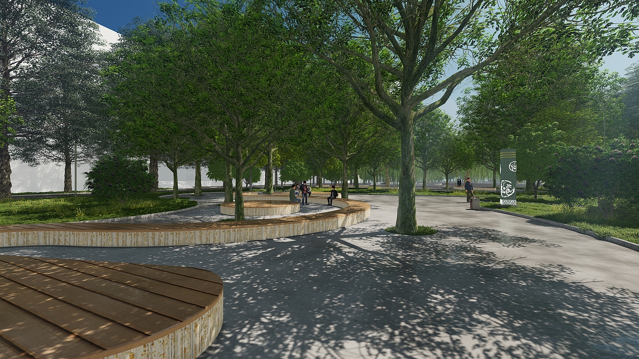 "空间与场所"——校园公共景观改造设计