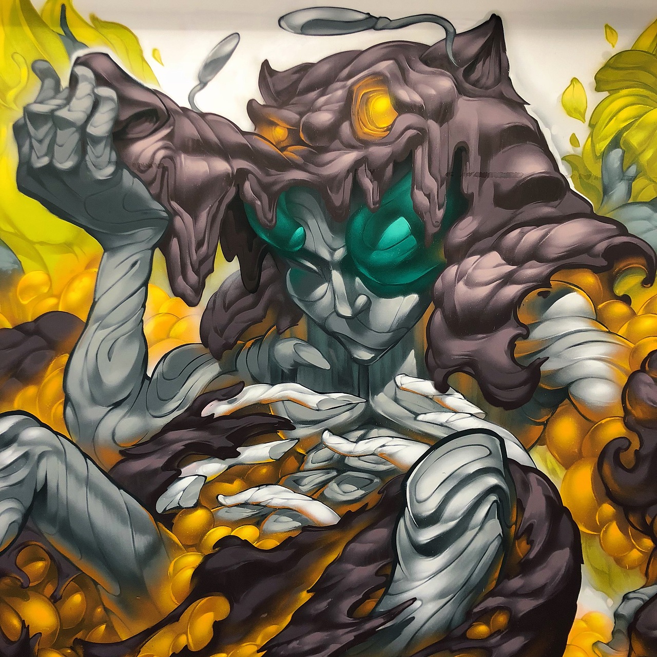 《破茧》& 杭州 & NILone（图ZMTQ4NDk1ODU2） - 新锐潮流插画 - 站酷设计师NILone_大树原创素材 - 站酷ZCOOL