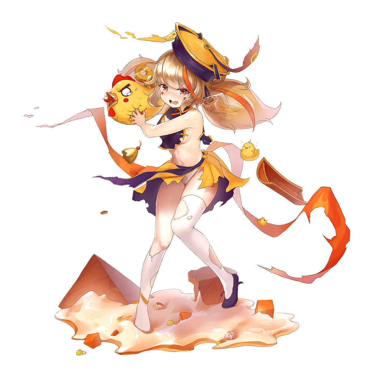 料理次元~棺材板 人设及大破