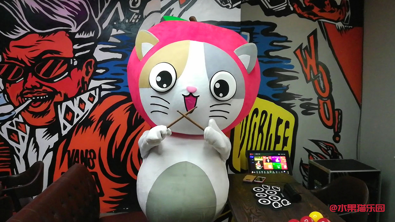 苹果猫人偶--轰趴聚会（图ZMTA2MDg4NjY0） - 其他摄影 - 站酷设计师水果猫乐园原创素材 - 站酷ZCOOL