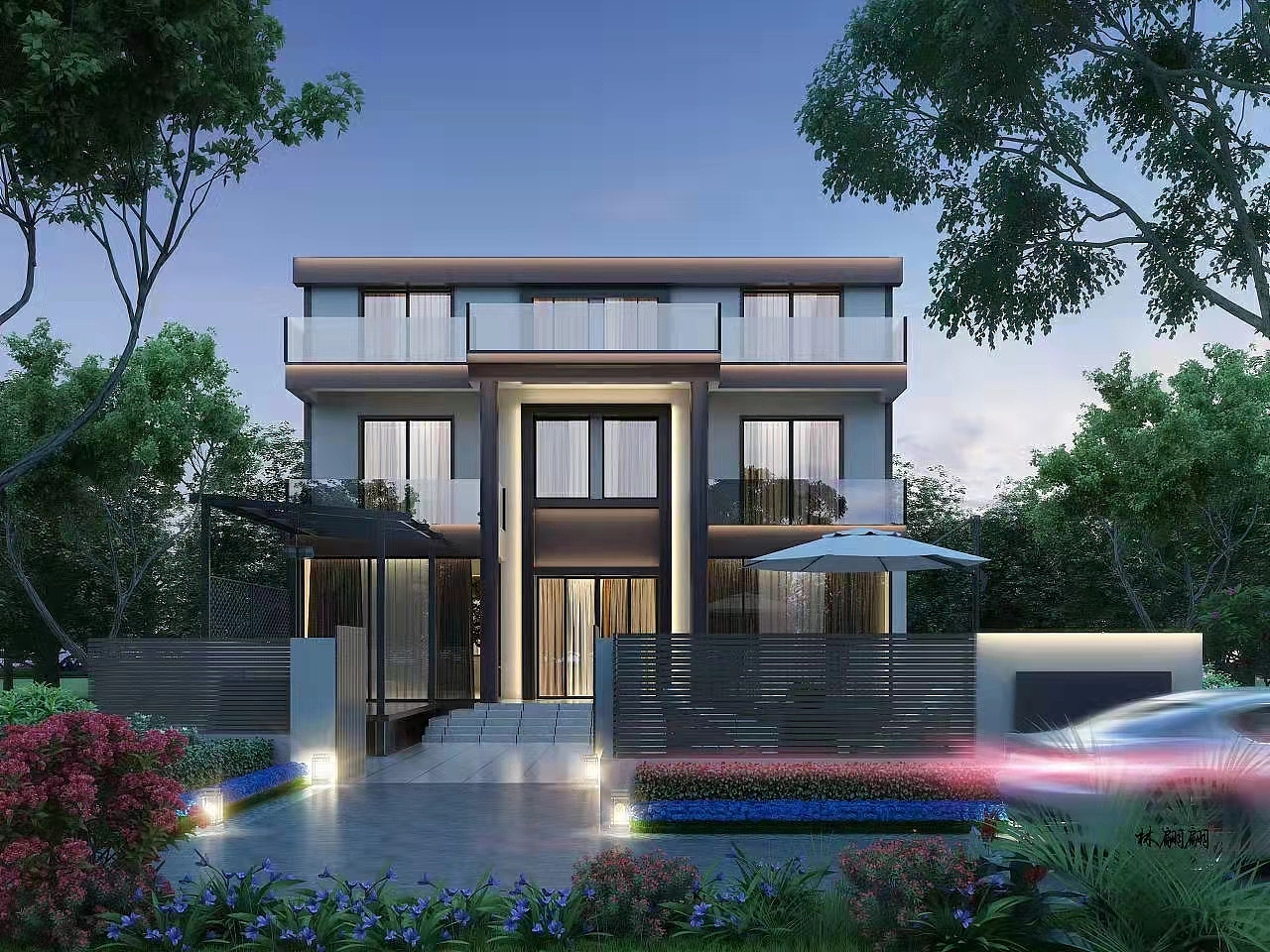 室外效果图表现