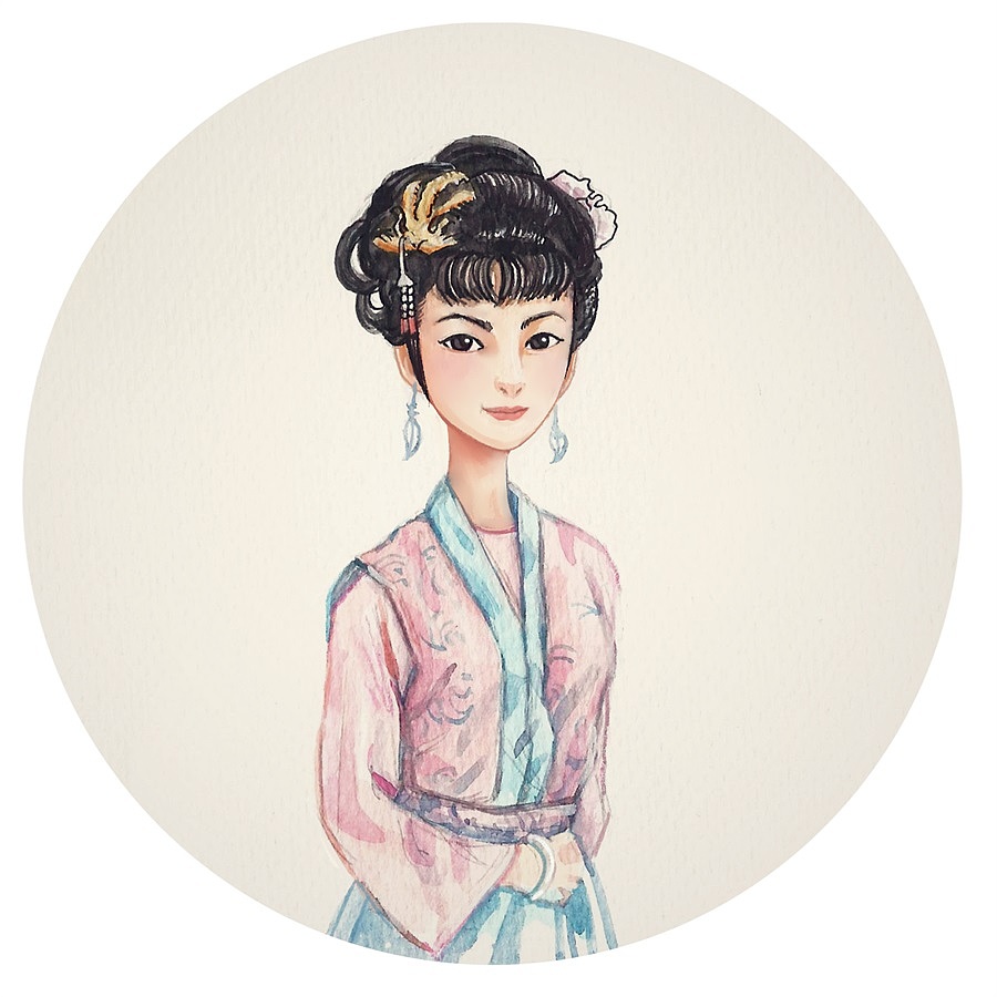 贾探春 br>才自精明志自高,生于末世运偏消.