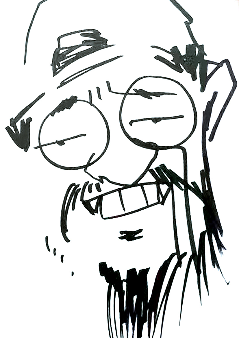 有个大师说我帅,就是爱画我