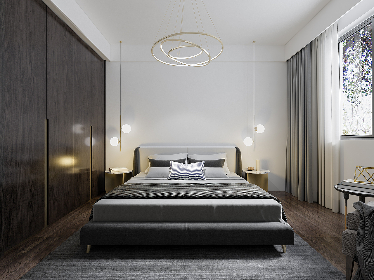 现代简约风格效果图