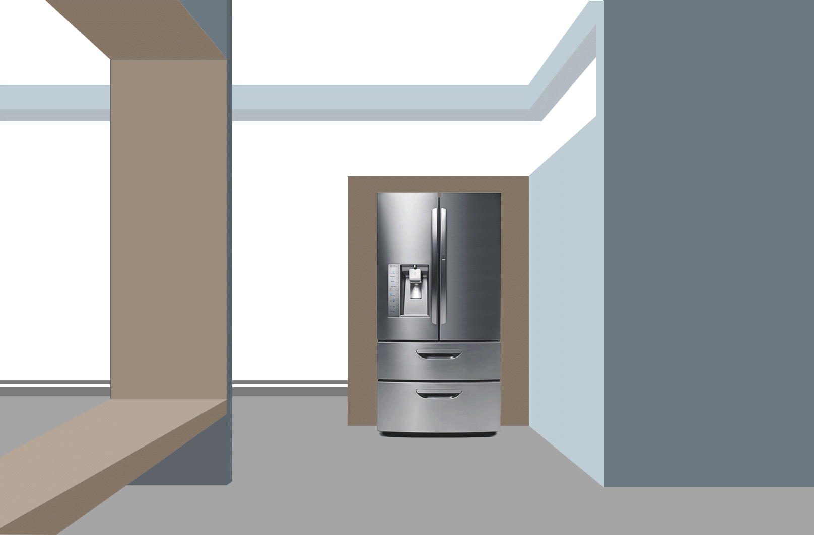 电器场景搭建与氛围渲染