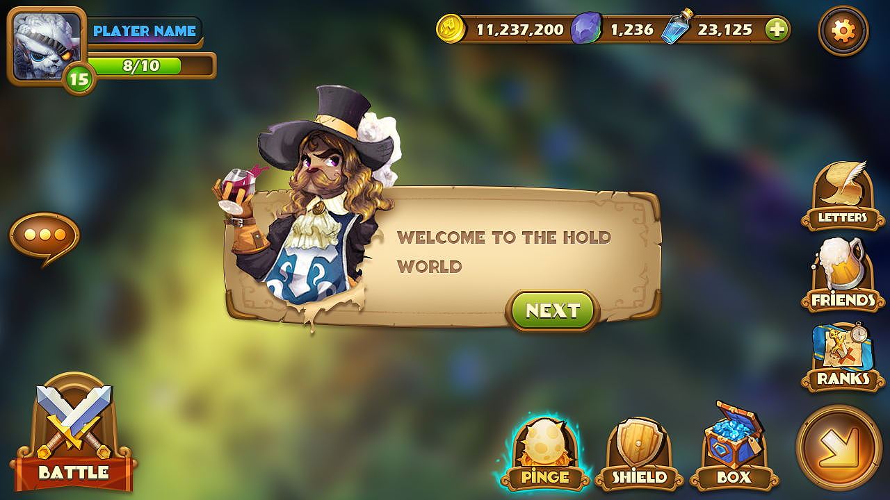 欧美界面练习|ui|游戏ui|晴天yiii - 原创作品 - 站酷 (zcool)