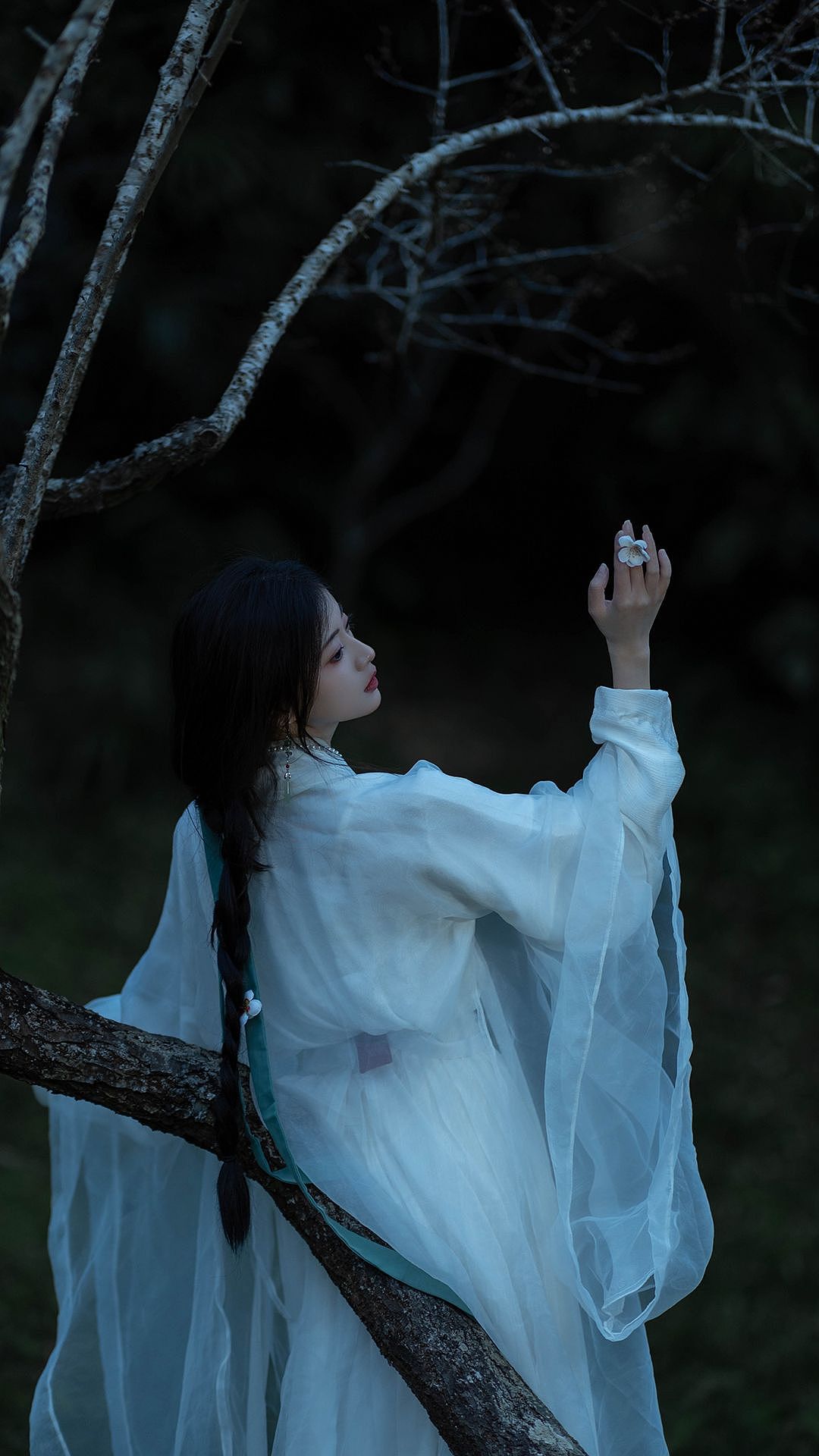 来日倚窗前，寒梅著花未